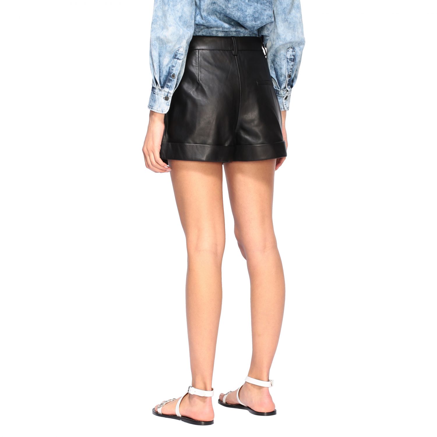 Isabel Marant Etoile leather shorts | Pants Isabel Marant Etoile Women