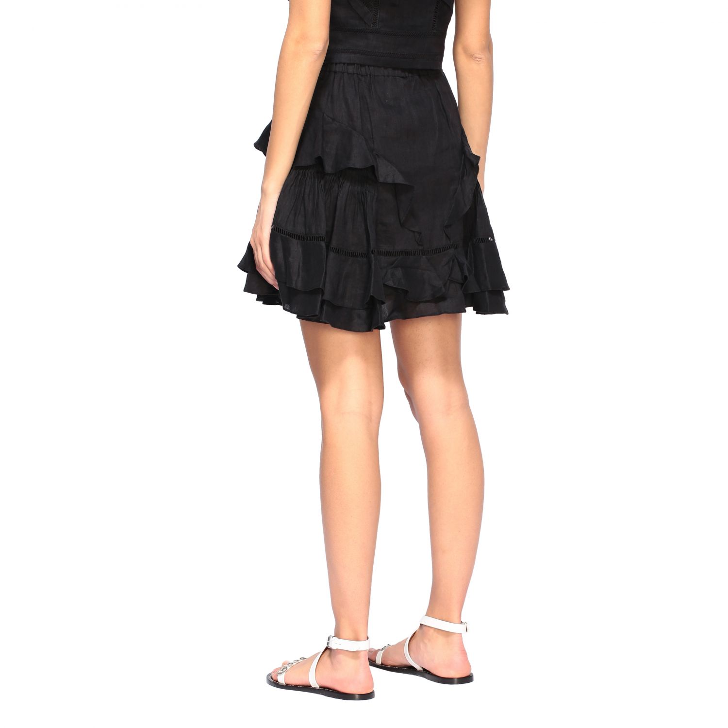 Isabel Marant Outlet: Alikaya skirt with - | Isabel Etoile skirt JU111520P025E online on GIGLIO.COM