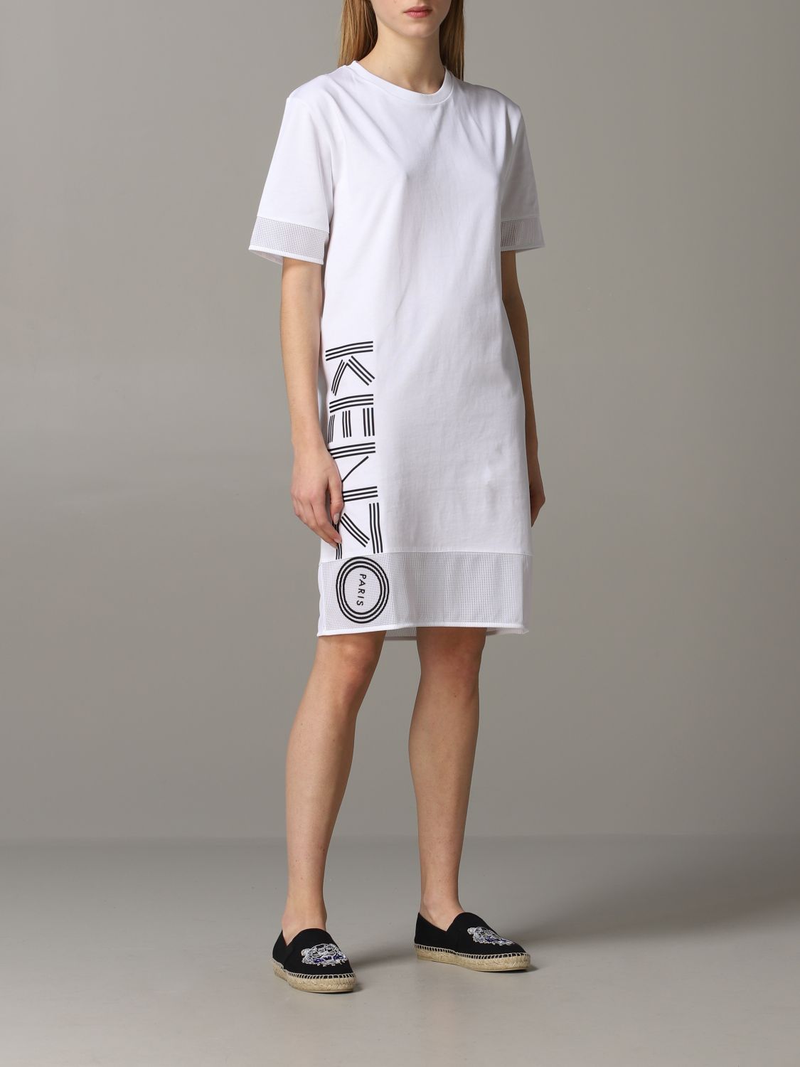 kenzo white dress