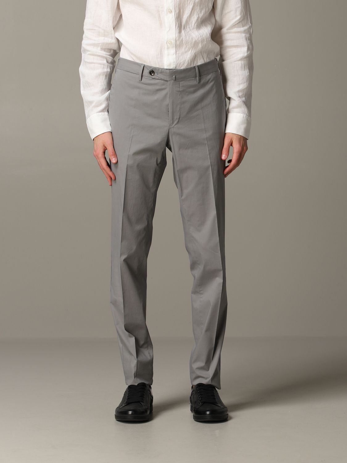 Pt Outlet: Pantalone regular fit classico - Grigio | Pantalone Pt  DL01Z00CL3 BP23 GIGLIO.COM