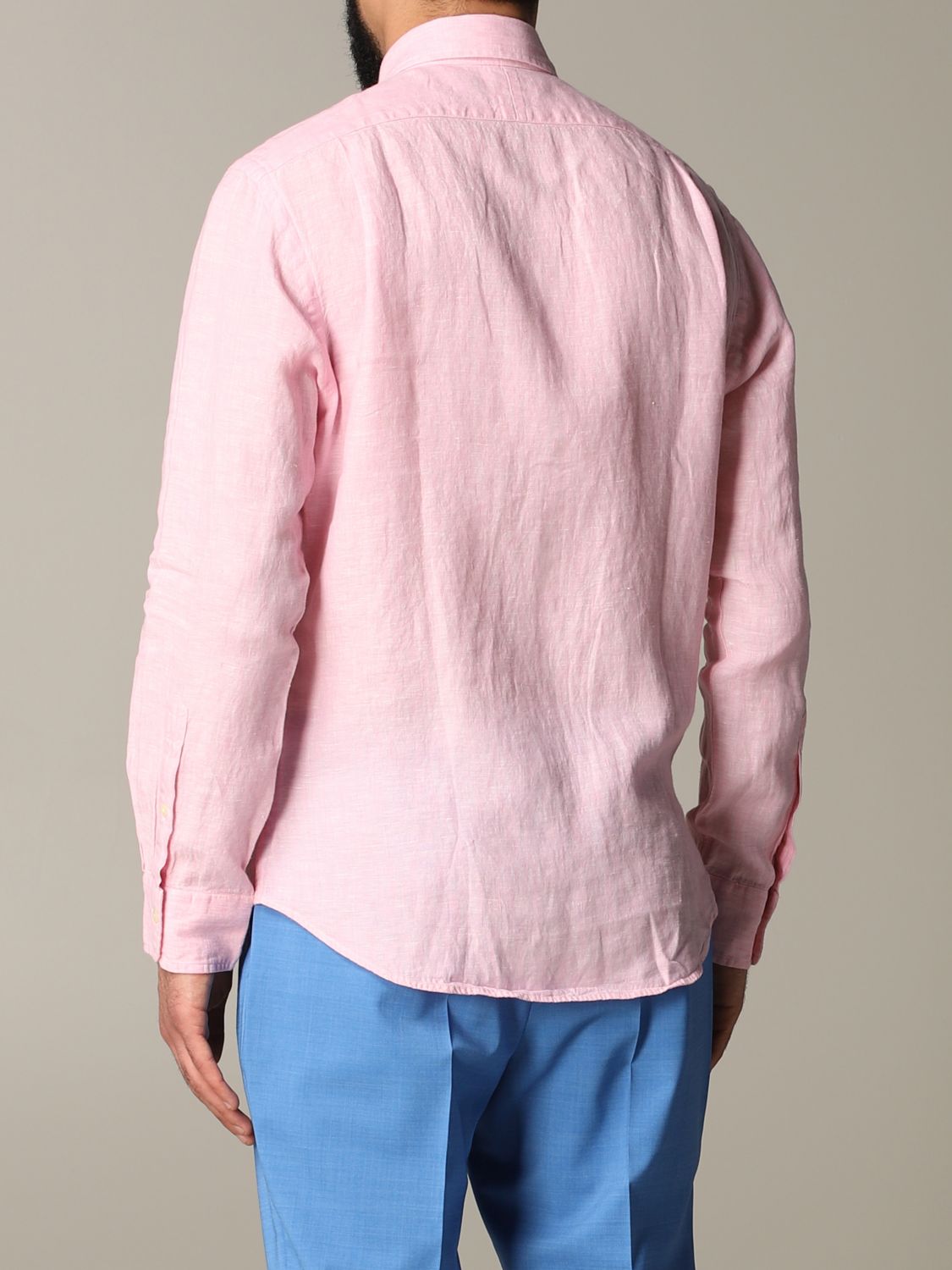 衬衫 Polo Ralph Lauren: Polo Ralph Lauren衬衫男士 粉色 3
