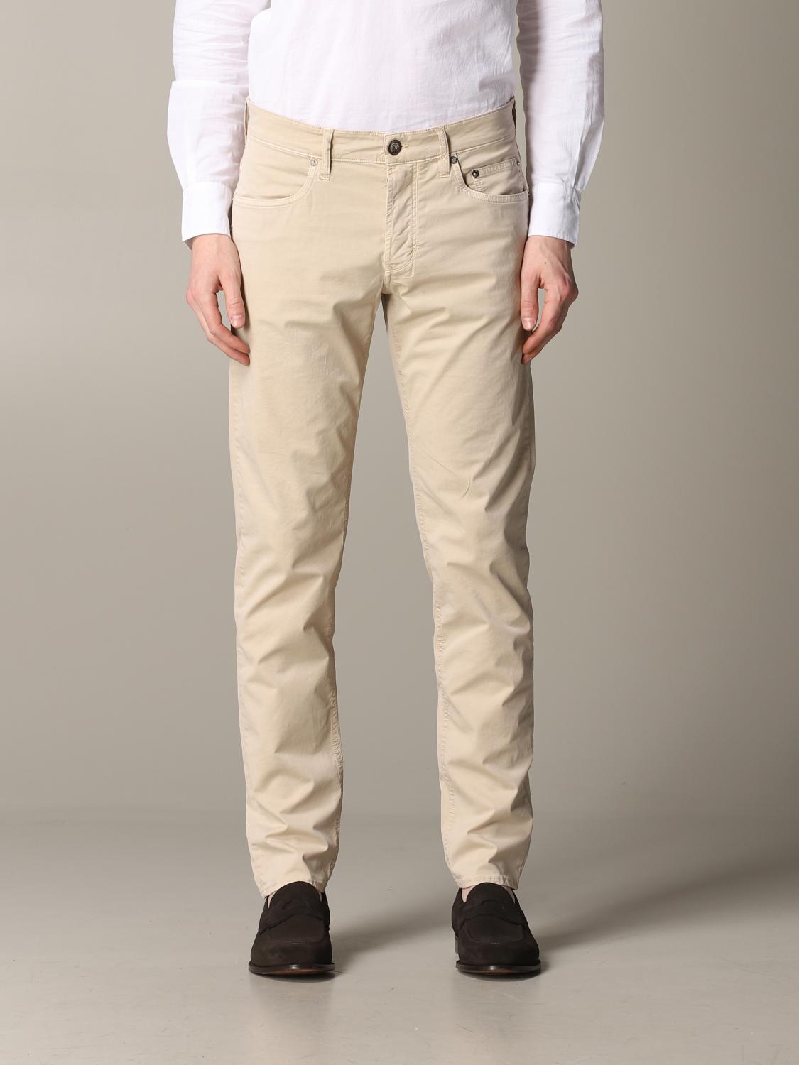 Siviglia Outlet: Pantalone a vita regolare | Pantalone Siviglia Uomo Beige  | Pantalone Siviglia 23E2 S007 GIGLIO.COM