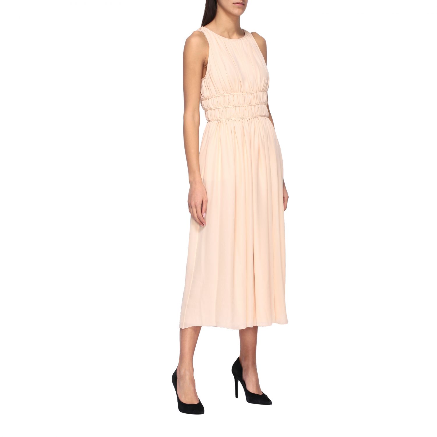 armani sleeveless dresses