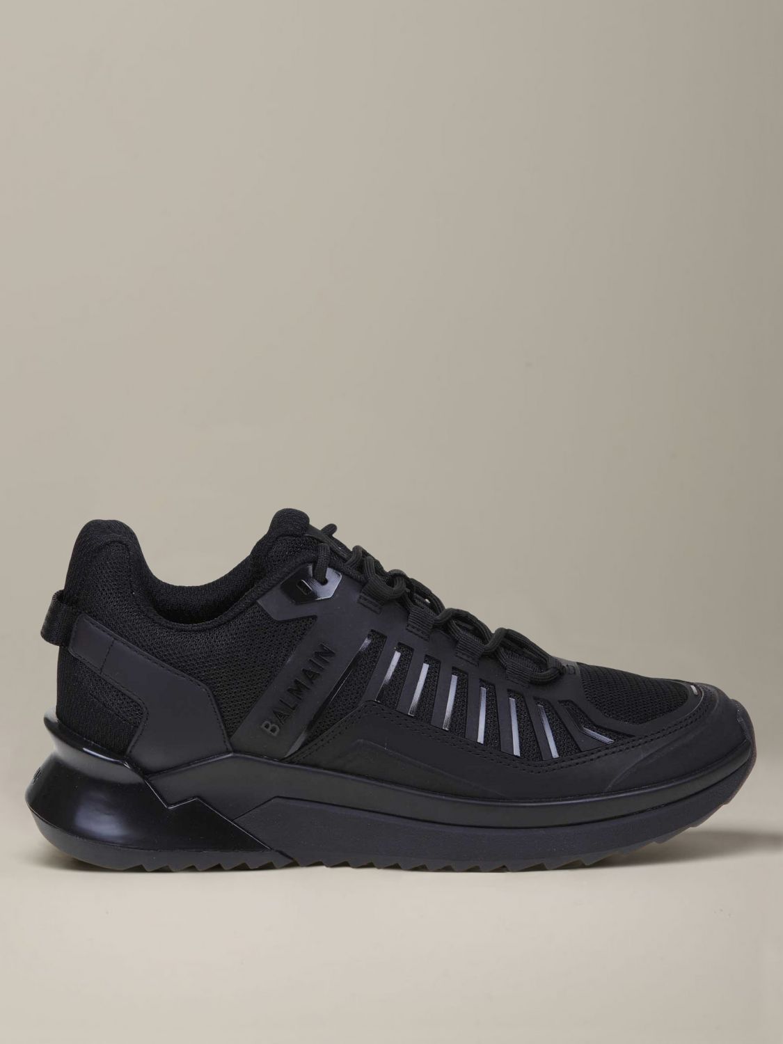 balmain black sneakers
