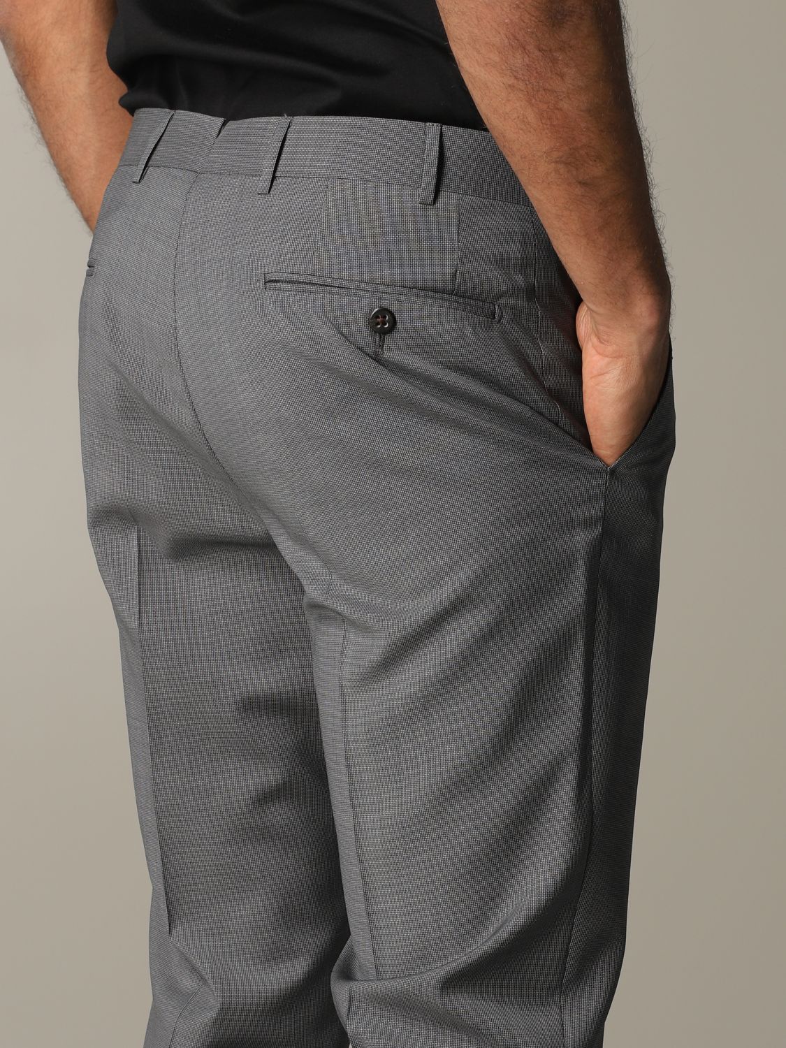 Pants Corneliani: Pants men Corneliani grey 5