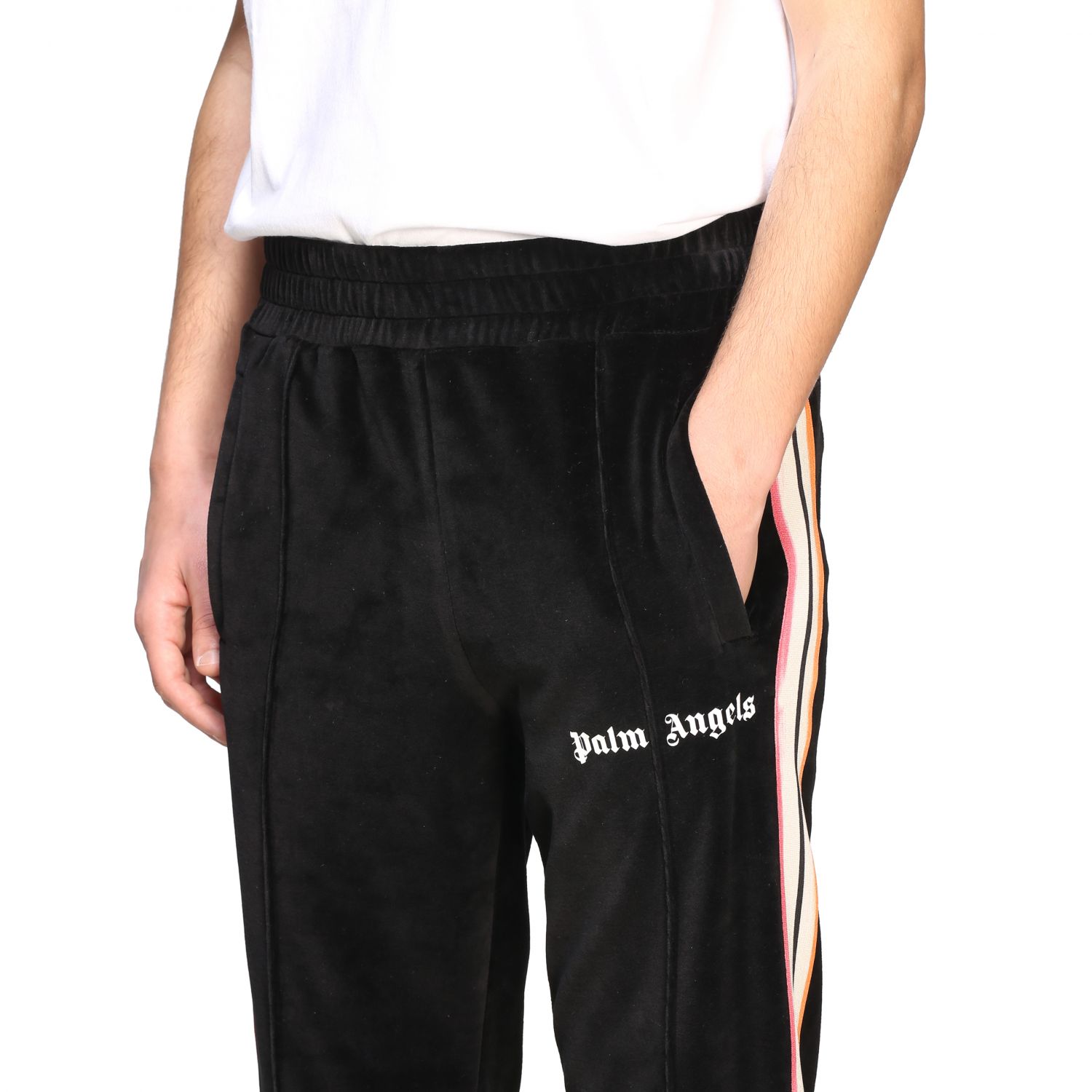 palm angels pants black