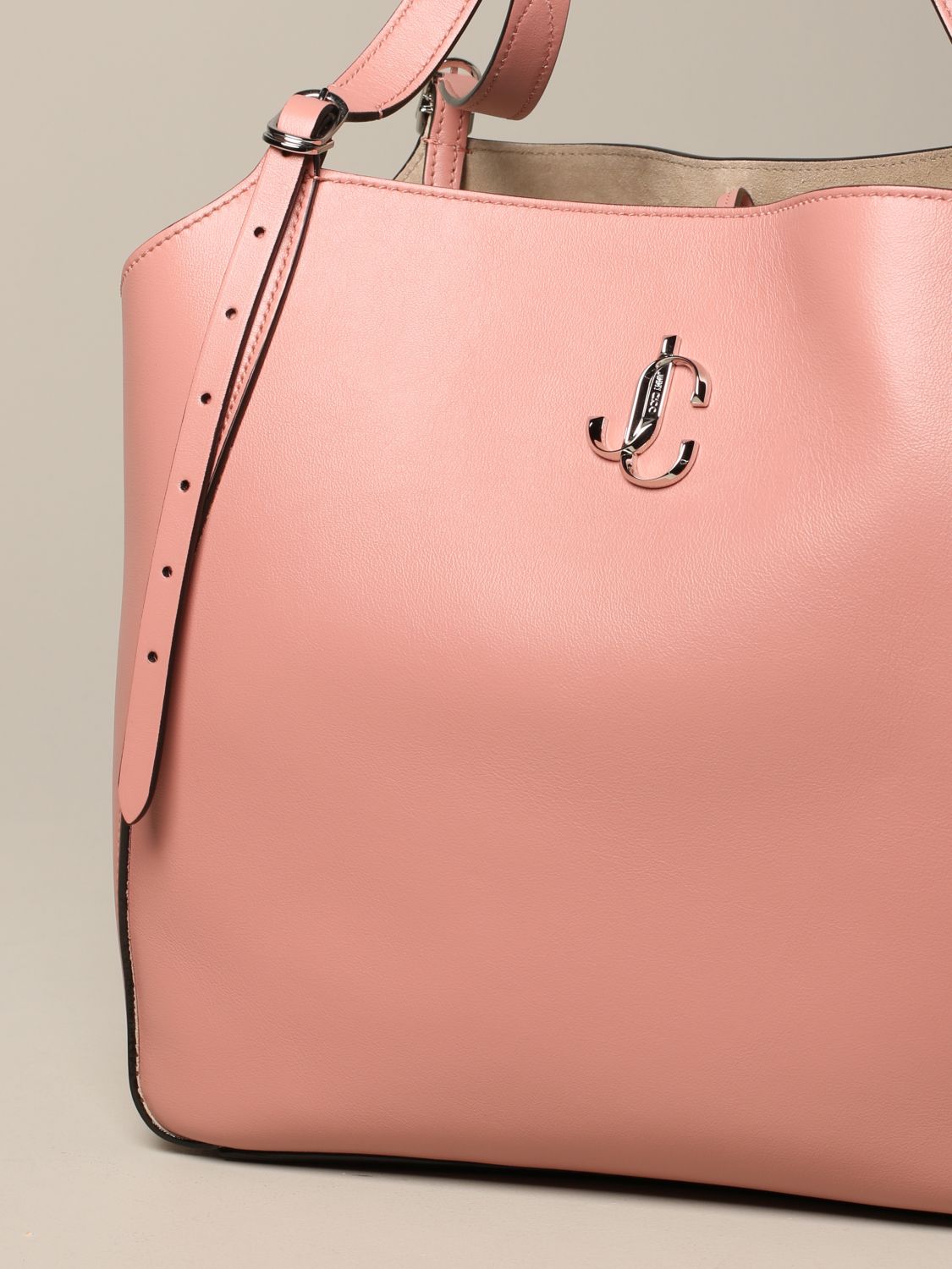 pink jimmy choo bag