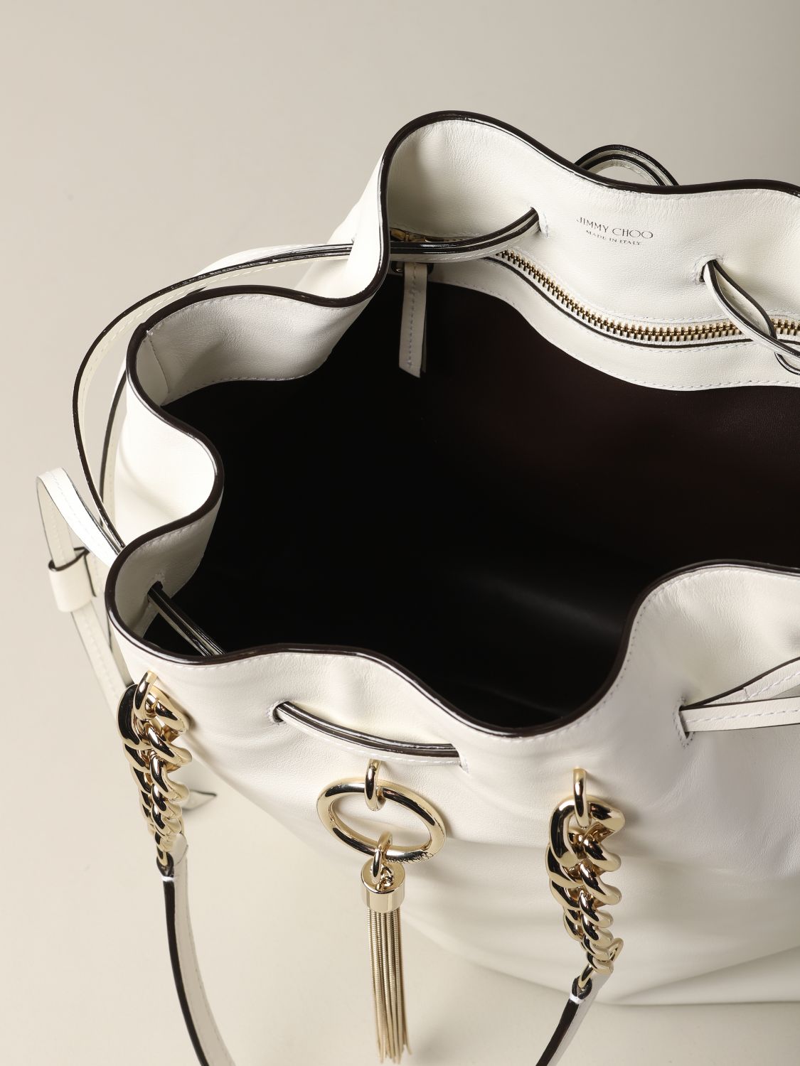 Jimmy Choo Outlet shoulder bag for women White Jimmy Choo shoulder