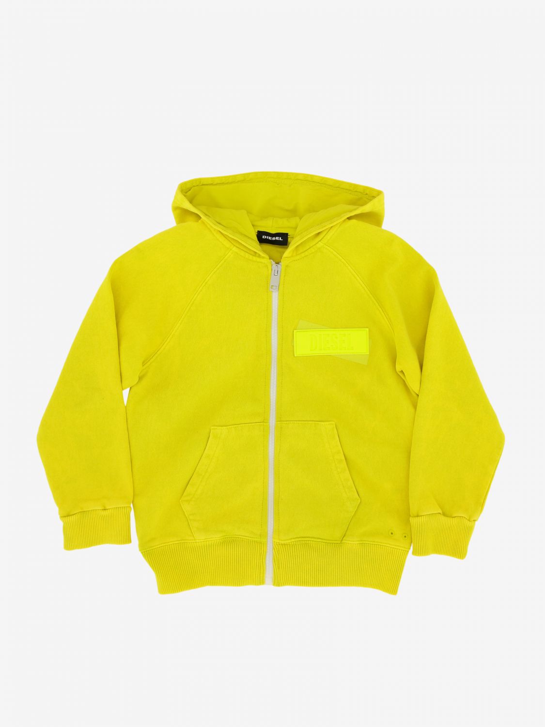 diesel yellow sweatshirt