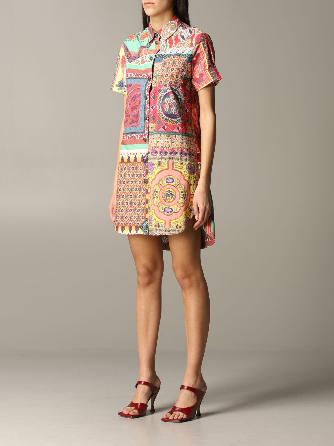 Etro Outlet: shirt dress with ethnic 