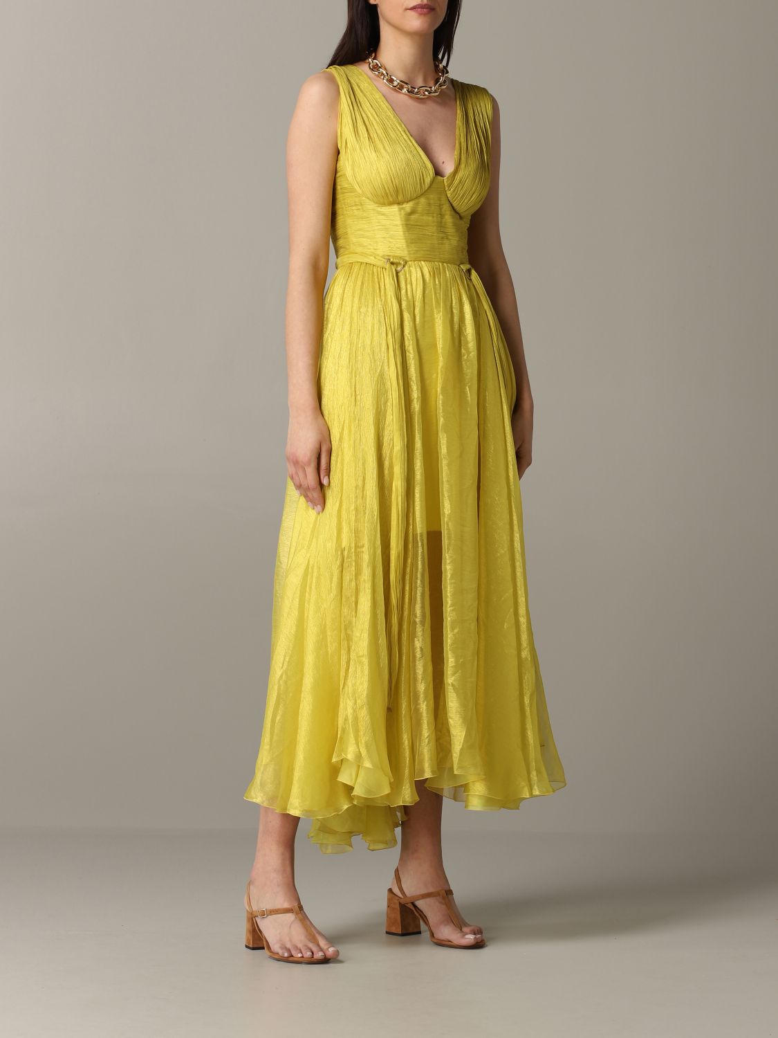 maria lucia hohan yellow dress