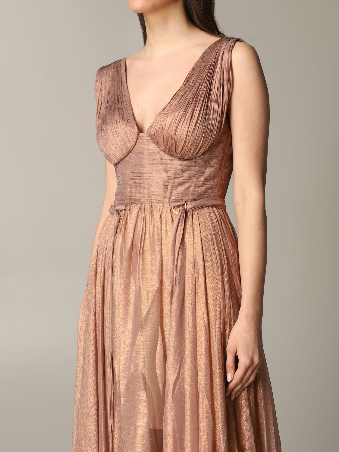 maria lucia hohan susana v neck dress