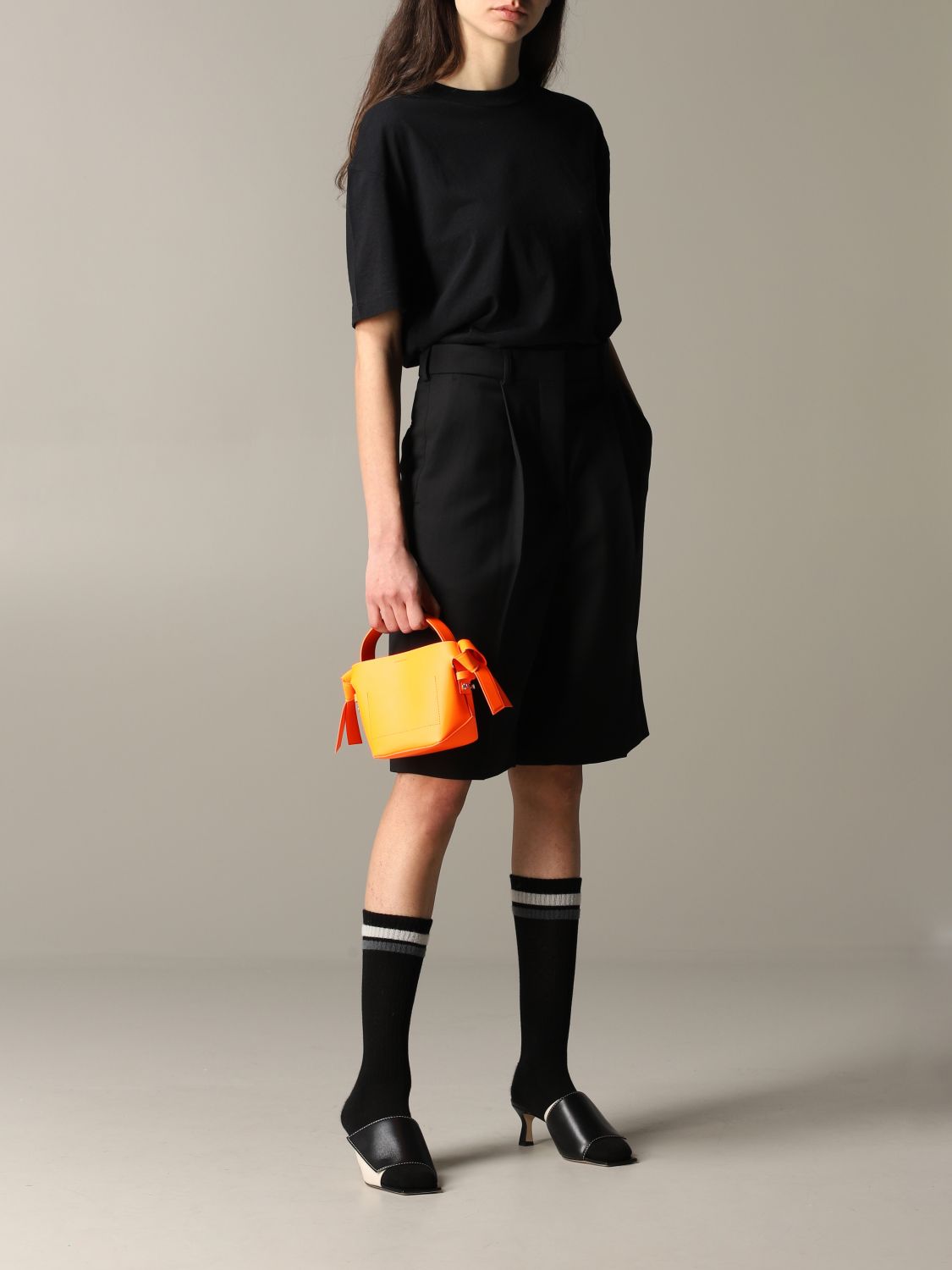 acne studios orange bag