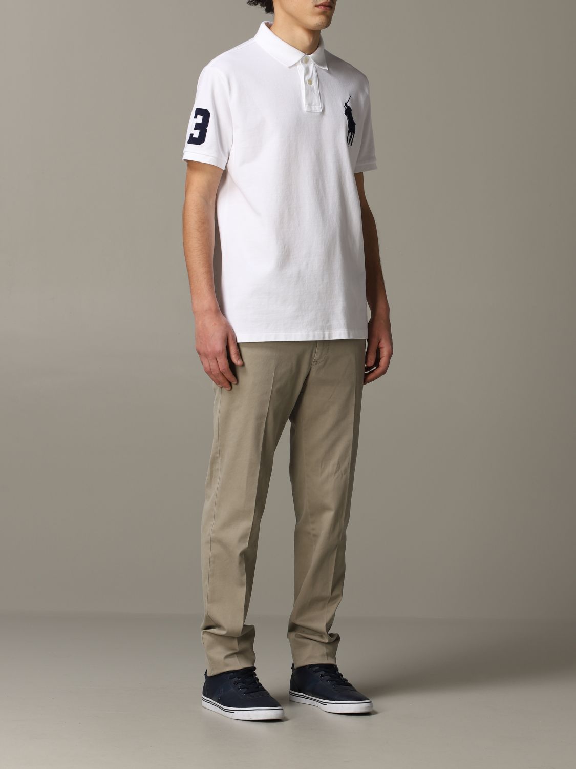 white polo sweats