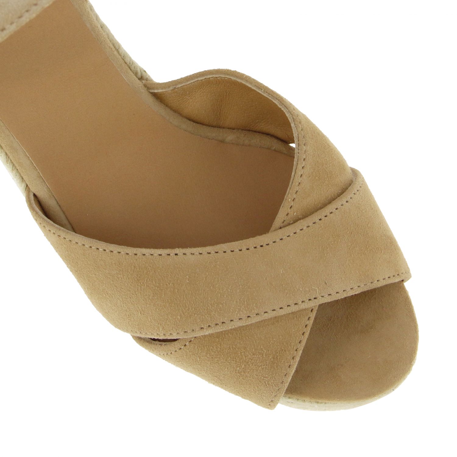 Wedge shoes Castaner: Espadrilles women Castaner beige 4