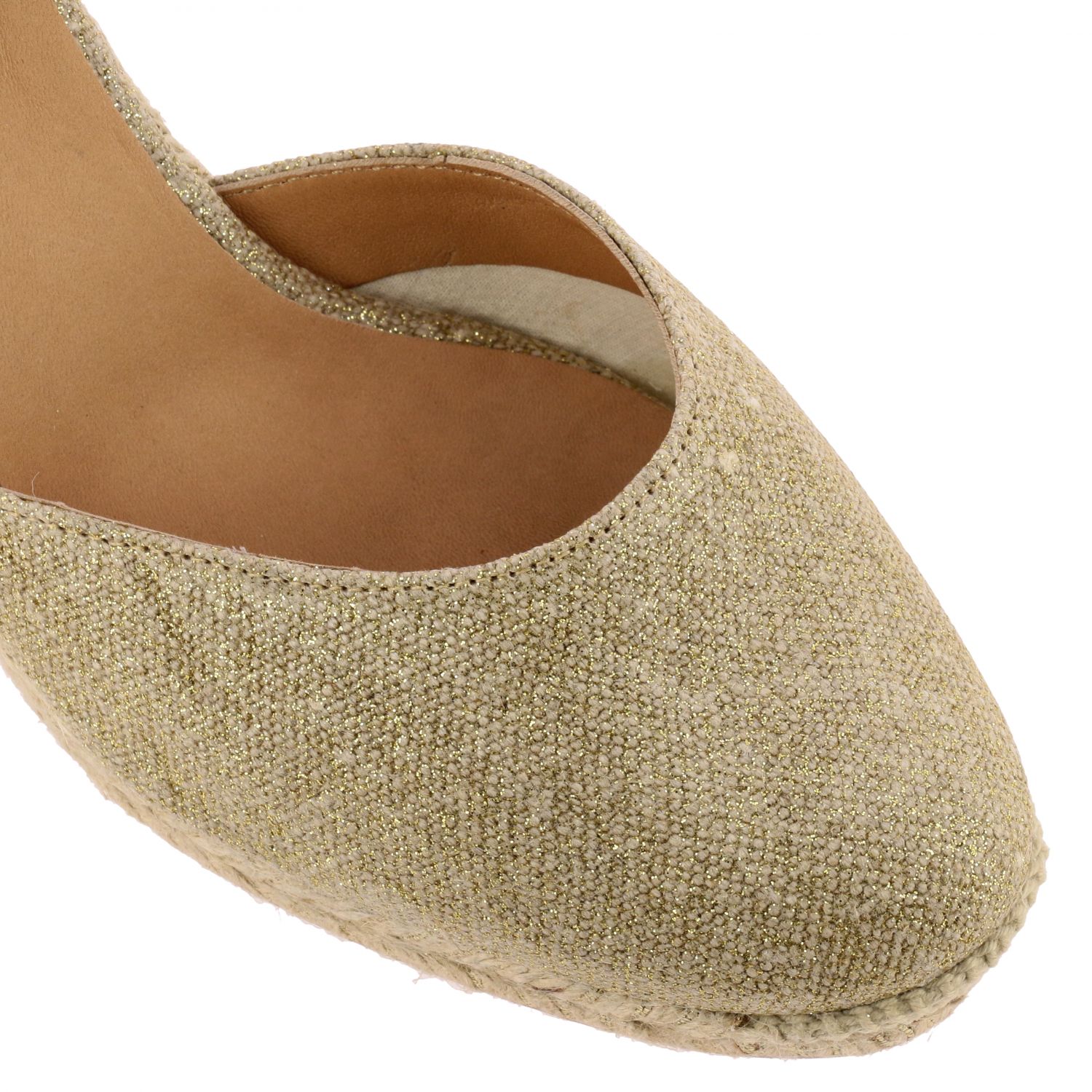 CASTANER espadrilles for women Gold Castaner espadrilles