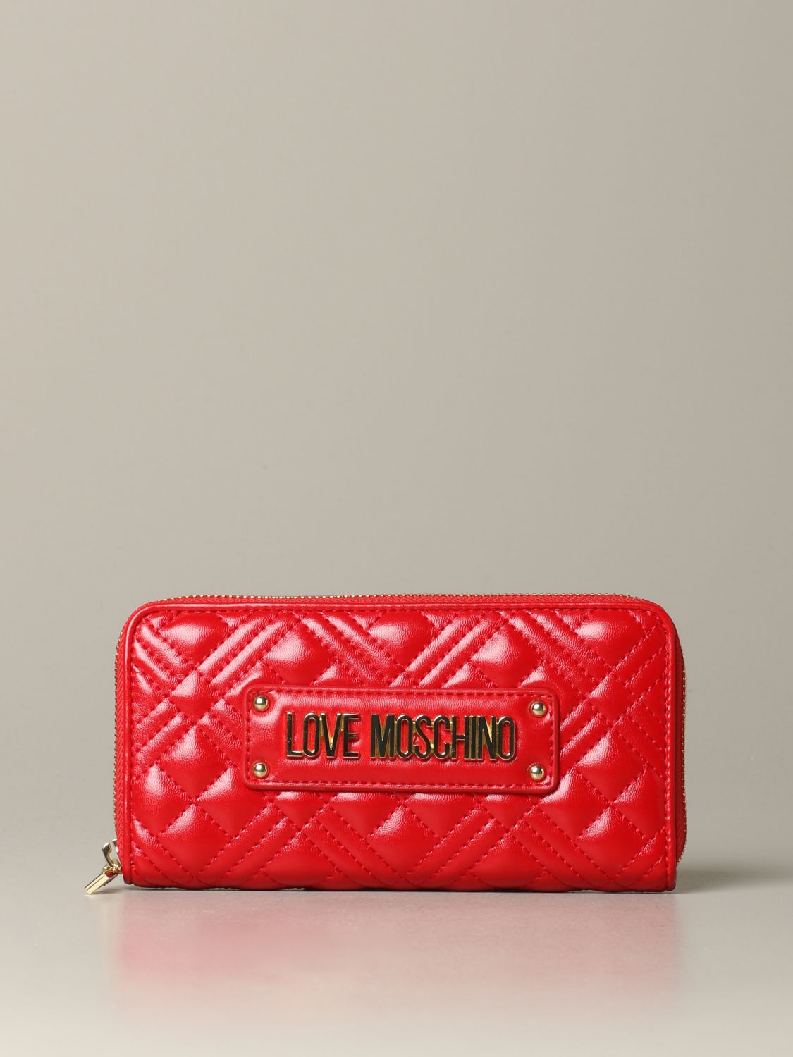 Red Love Moschino Wallet 