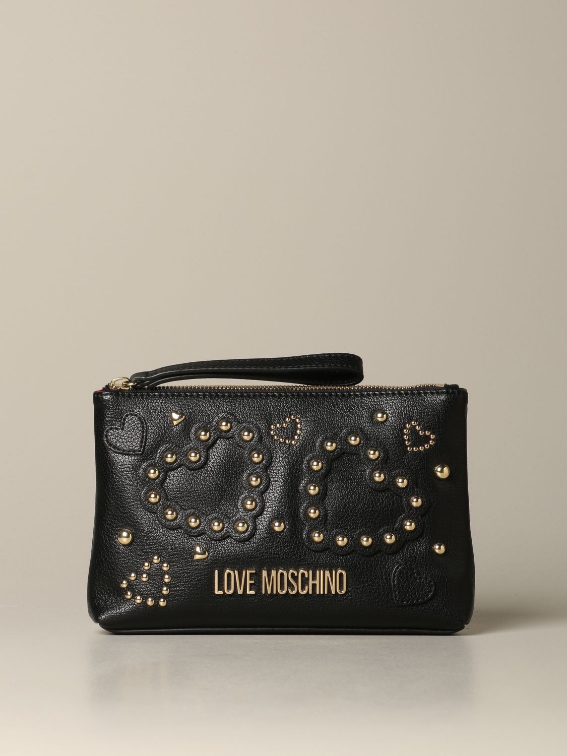 clutch love moschino