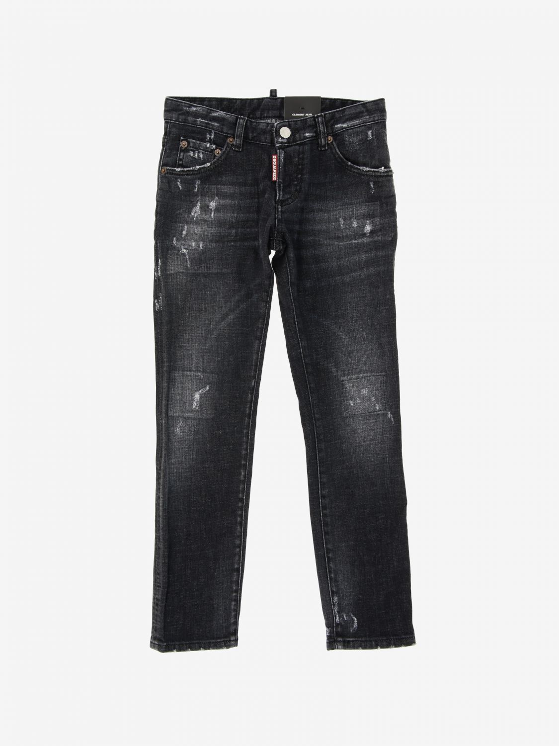 Dsquared2 Junior Outlet: Jeans kids - Denim | Jeans Dsquared2 Junior DQ01Q3  D00Y5 GIGLIO.COM