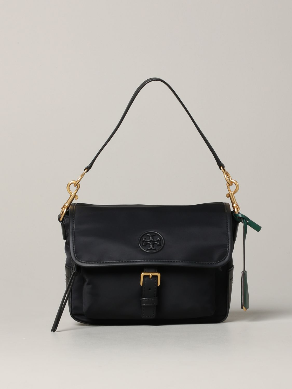 Tory Burch Outlet: Shoulder Bag For Women - Black | Tory Burch Shoulder ...