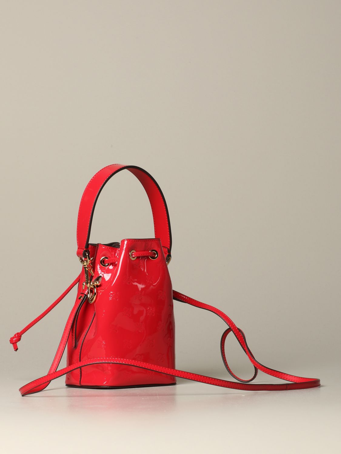 red fendi bucket bag