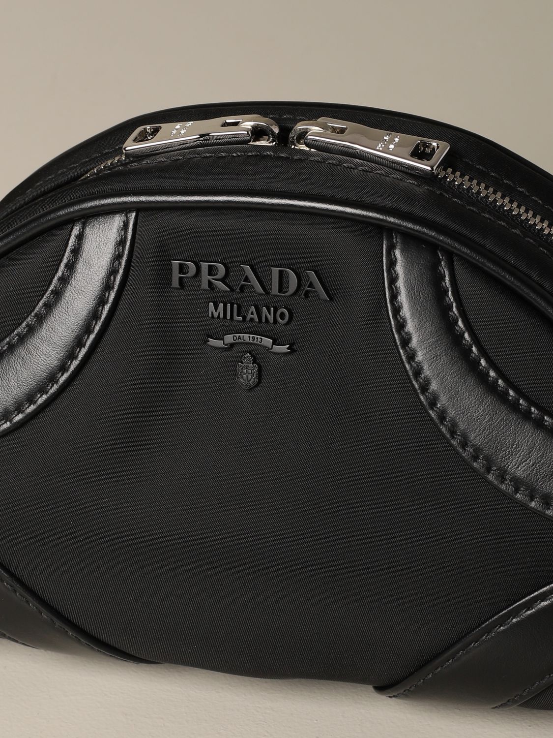 prada leather shoulder bags