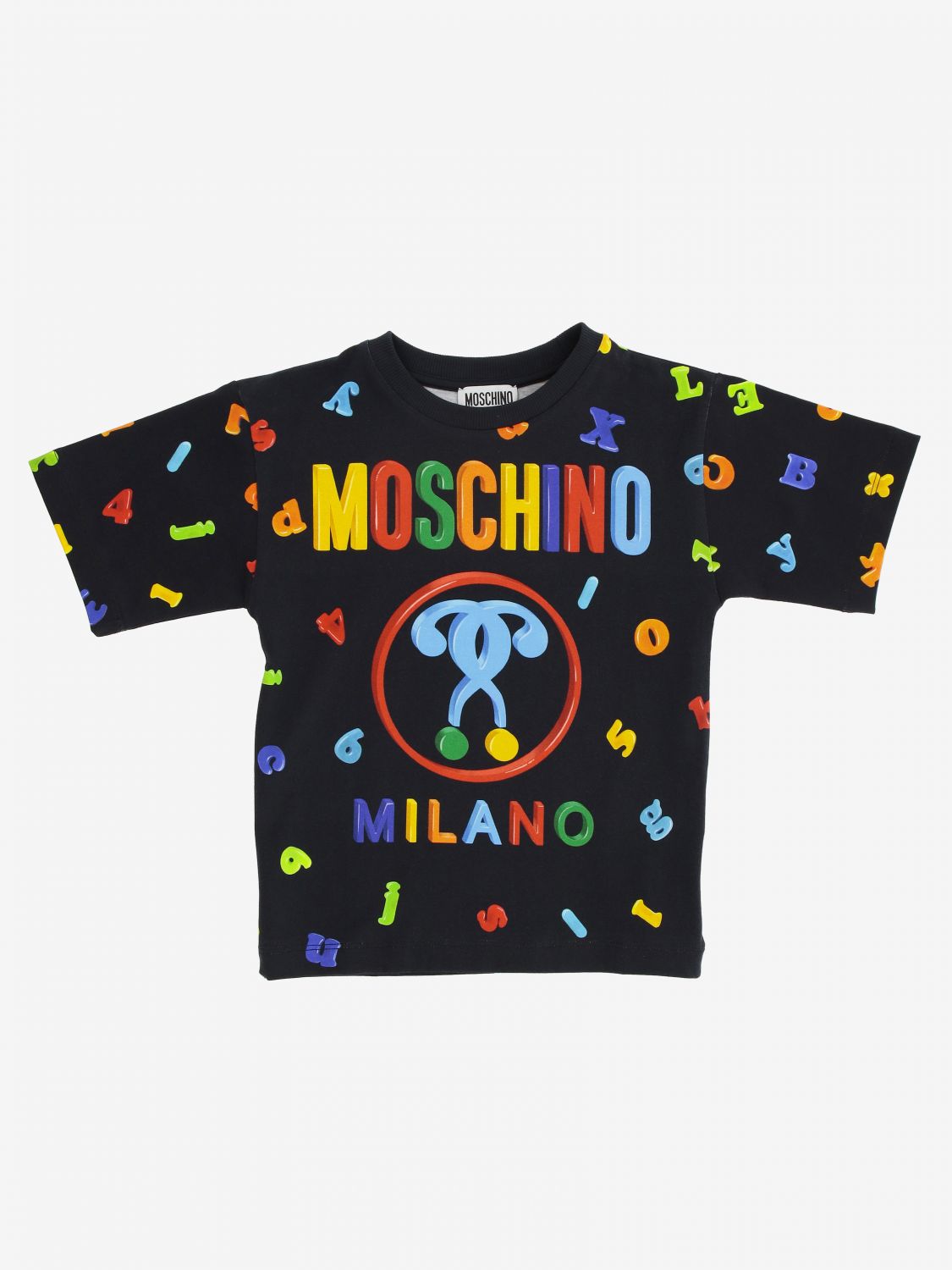 T-Shirt Moschino Kid HYM029 LBA00 Giglio EN