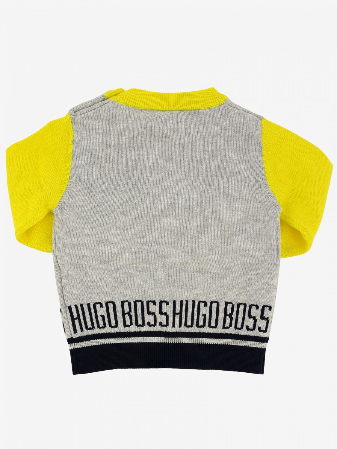 grey hugo boss sweater