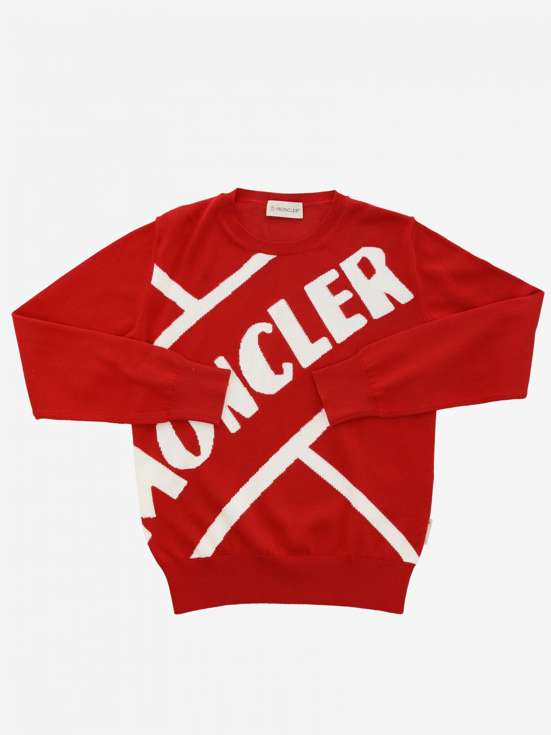 moncler logo sweater