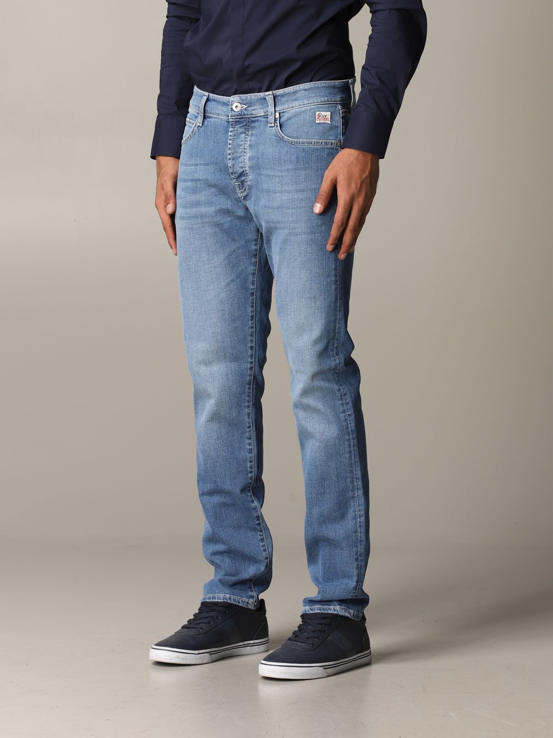 Roy Rogers Outlet: 5-pocket jeans - Denim | Roy Rogers jeans  P20RRU000D0210098C8 online on 