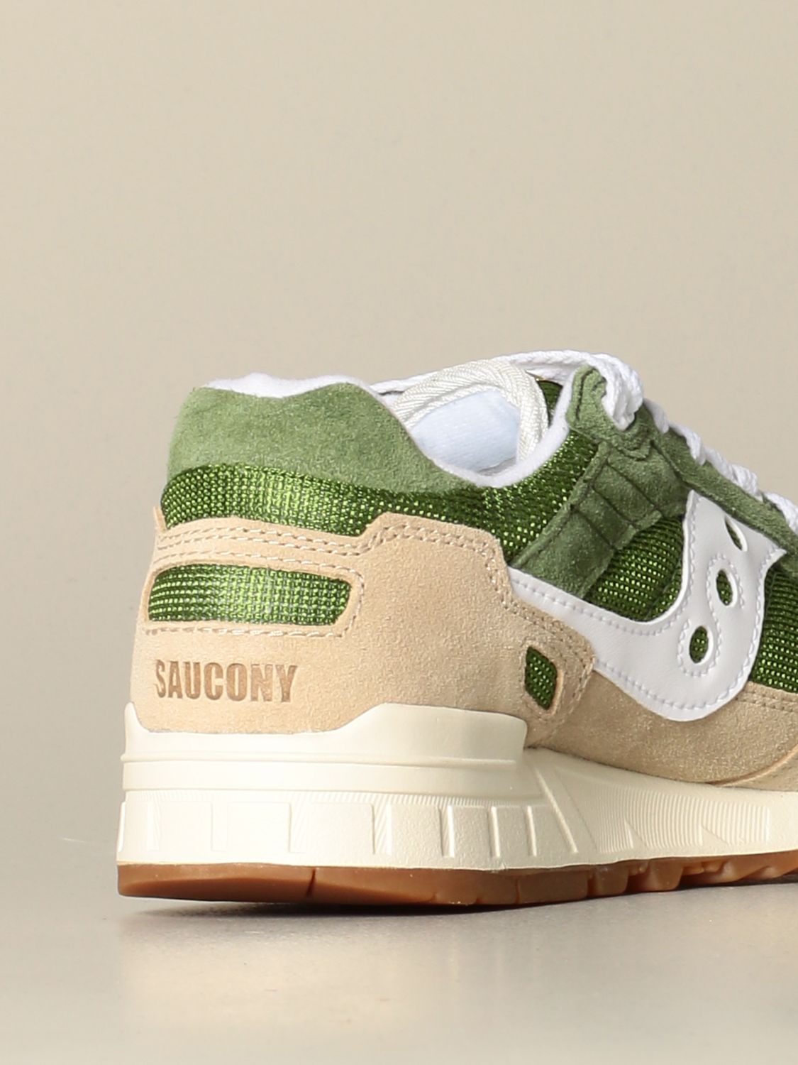 saucony green trainers