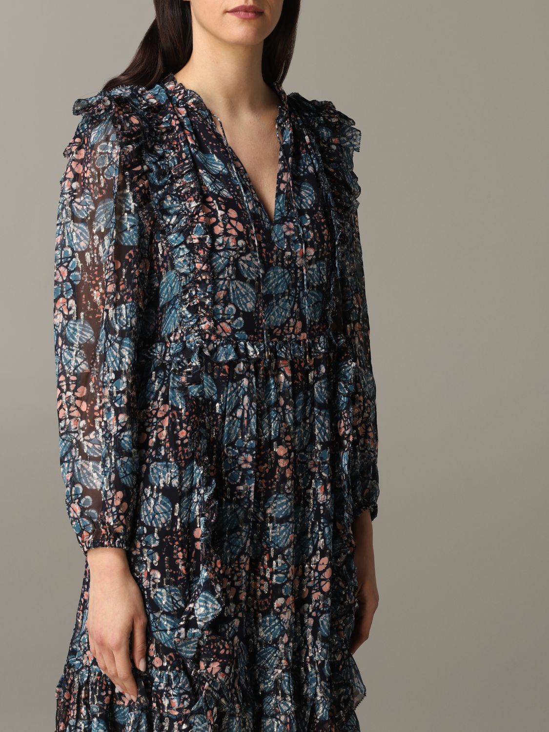 ulla johnson floral dress