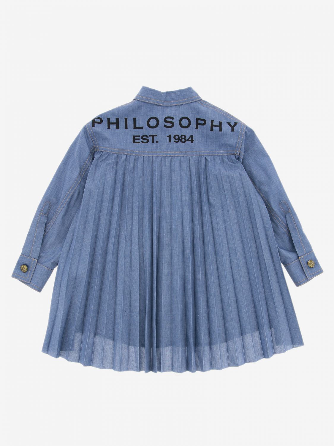Philosophy Di Lorenzo Serafini Outlet: Abito di jeans - Indaco | Abito  Philosophy Di Lorenzo Serafini PJAB66TV581VHUNI GIGLIO.COM