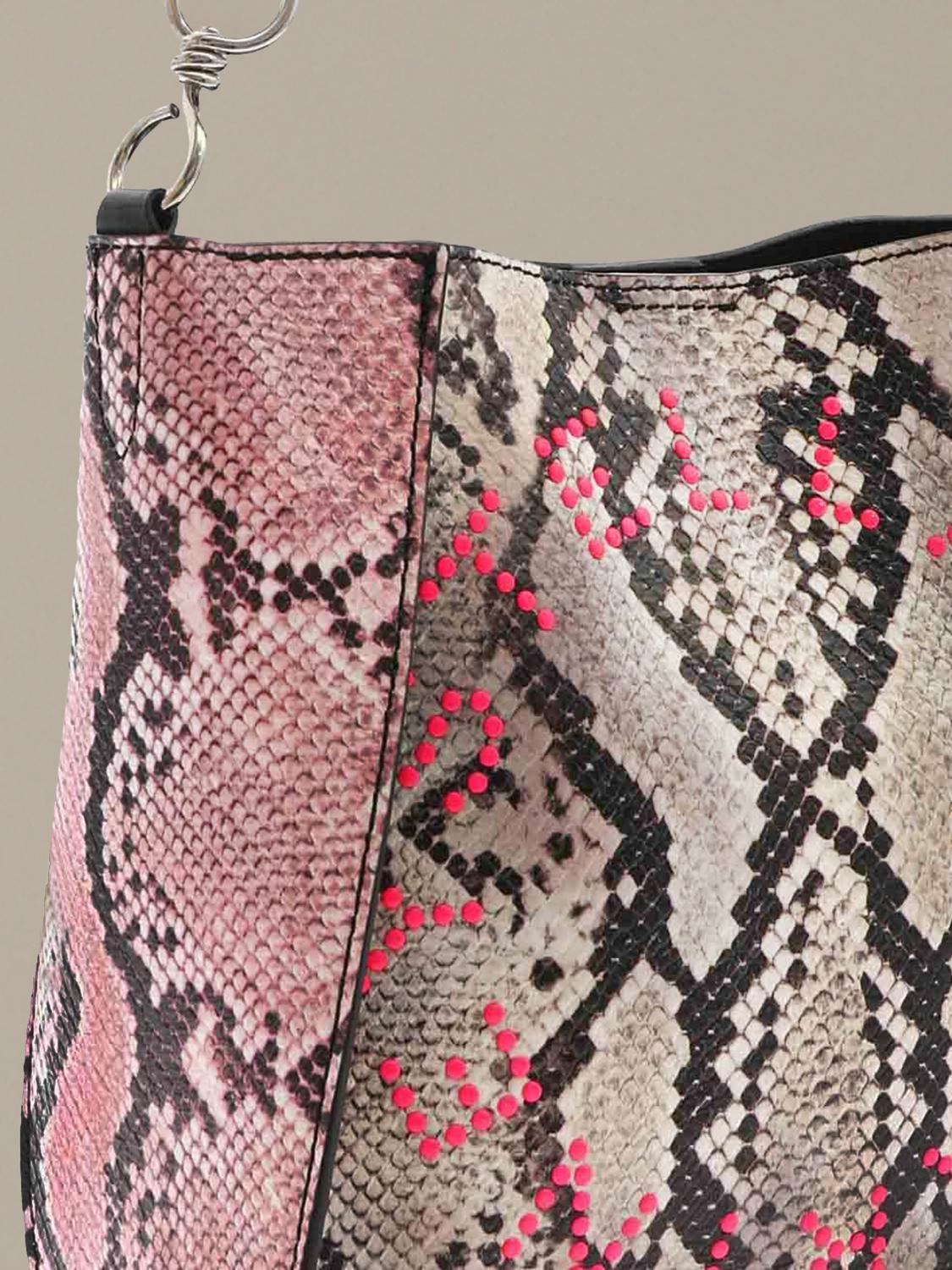 Stella Mccartney Outlet: Borsa a tracolla in stampa pitone - Fantasia |  Borse A Tracolla Stella Mccartney 700073 W8644 GIGLIO.COM