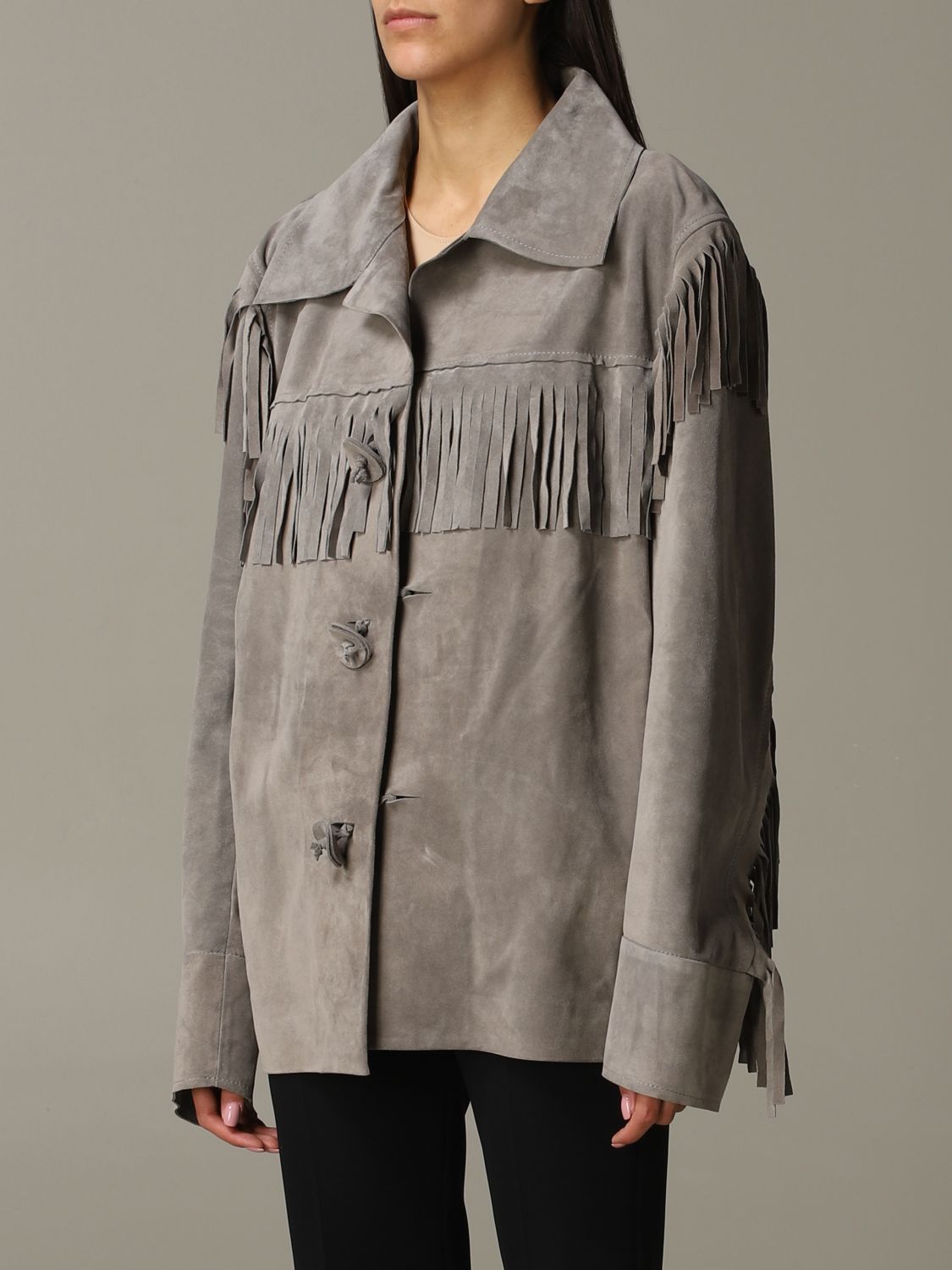 margiela fringe jacket