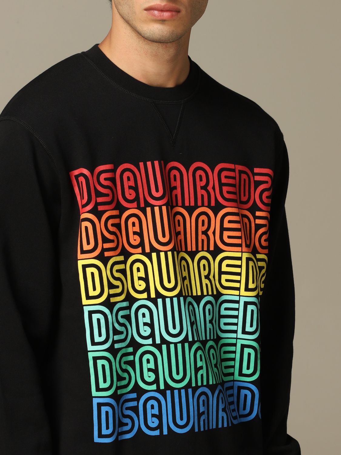 dsquared2 sweatshirt black