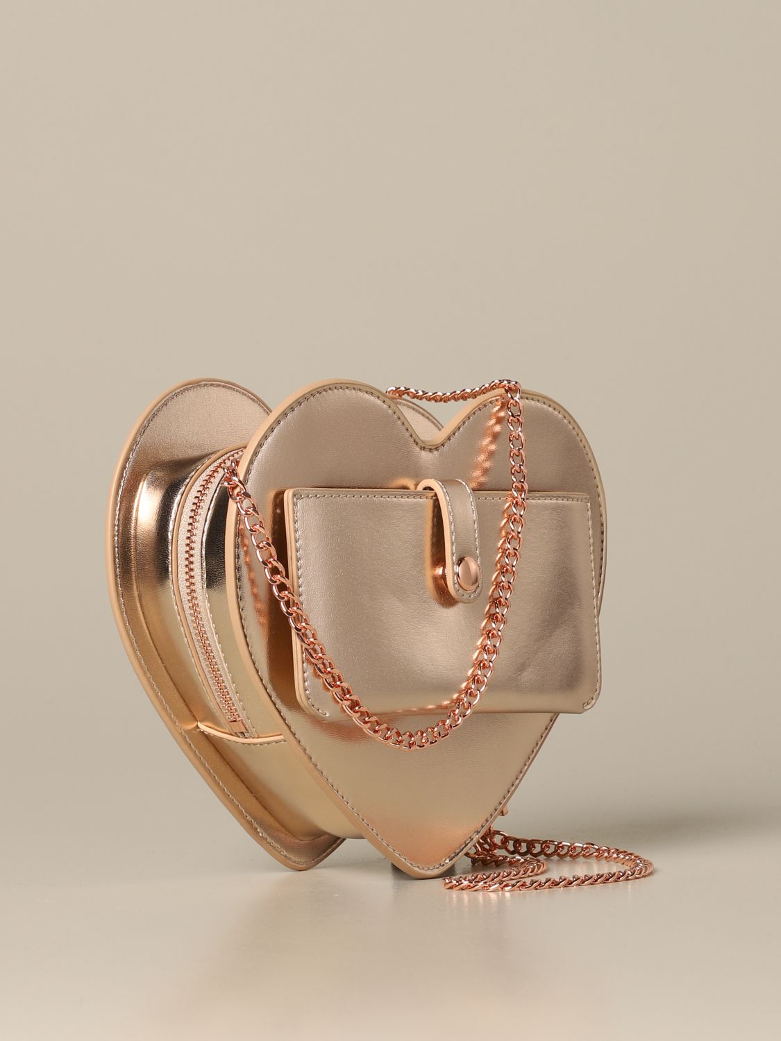 Love Moschino Outlet crossbody bags for women Copper Red Love