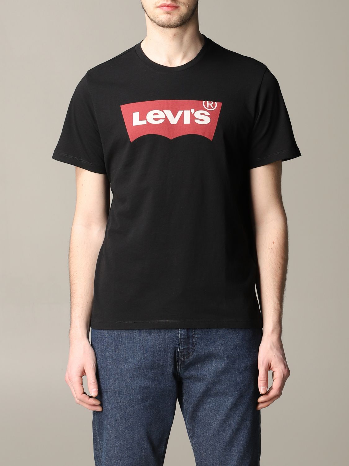 levis black t shirt mens