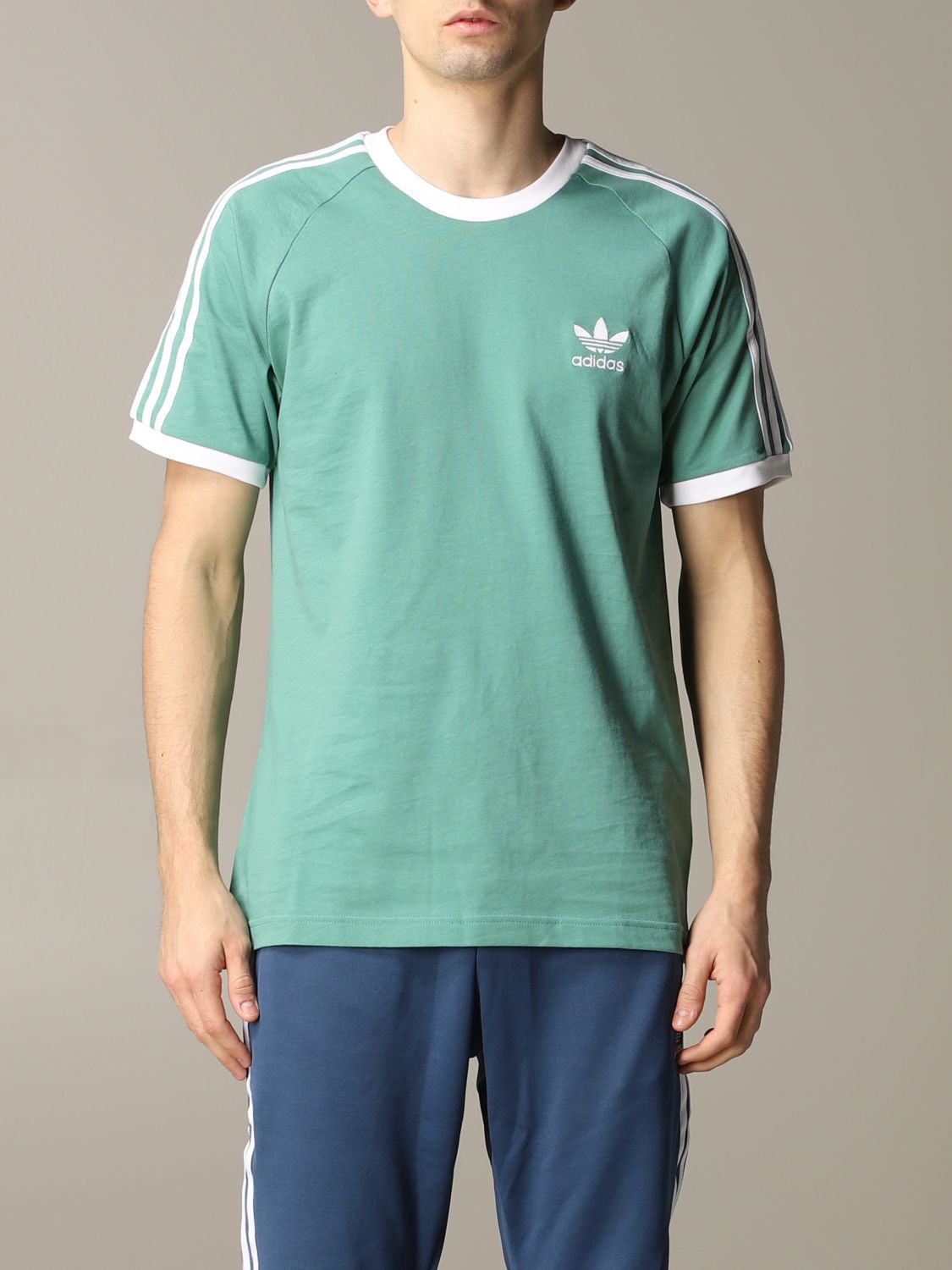Adidas Originals short-sleeved T-shirt with logo | T-Shirt Adidas Originals  Men Green | T-Shirt Adidas Originals FM3771 Giglio EN