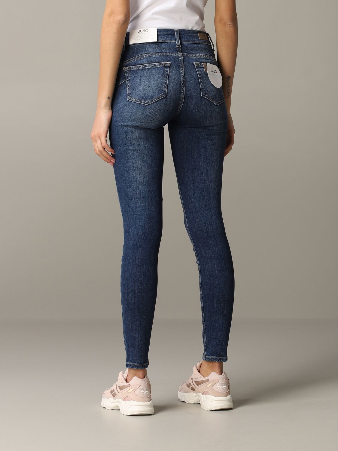 Faceta Convocar Ventana mundial Liu Jo Outlet: slim fit jeans - Denim | Liu Jo jeans UA0013D4456 online on  GIGLIO.COM