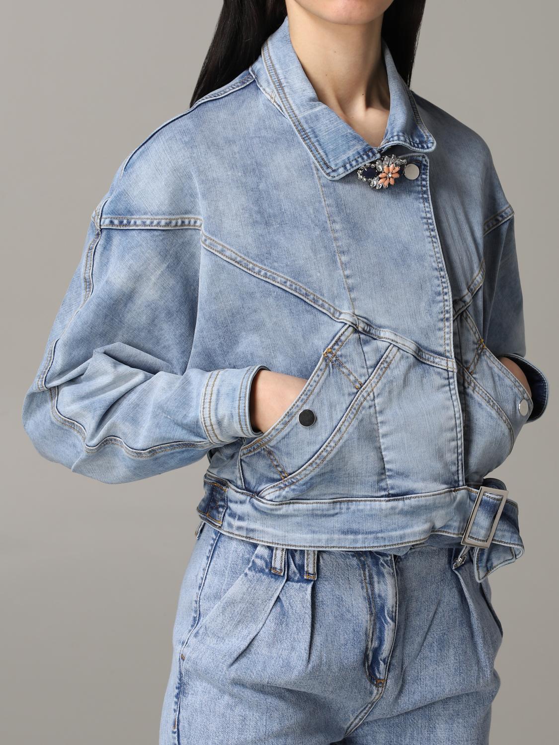 Outlet De Liu Jo: Chaqueta Para Mujer, Denim | Chaqueta Liu Jo ...