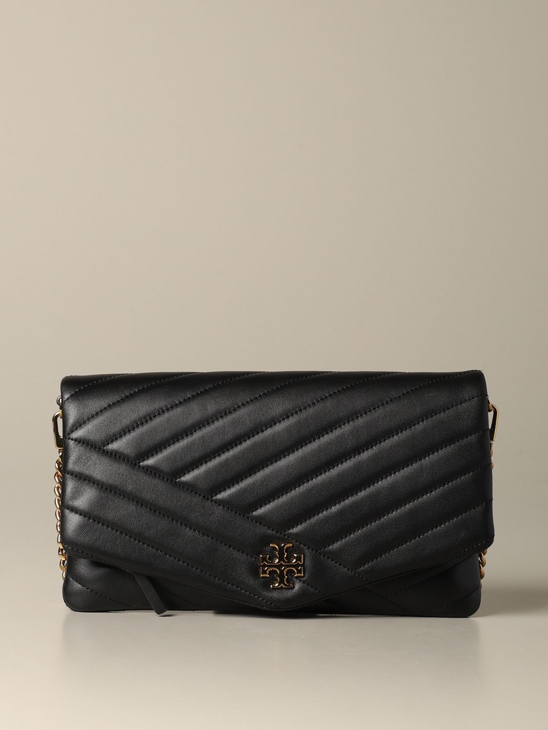 Tory Burch Outlet: clutch for woman - Black | Tory Burch clutch 56824  online on 