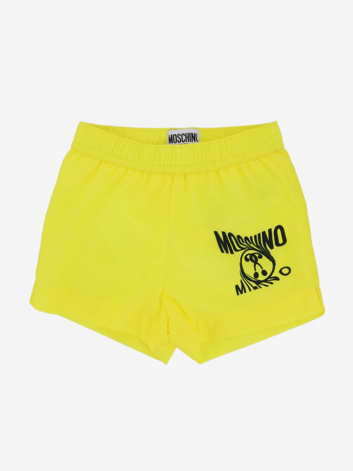 Moschino Baby Outlet Swimsuit kids Yellow Swimsuit Moschino Baby