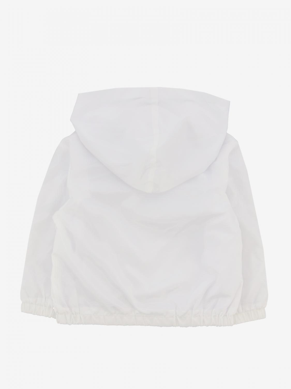 MOSCHINO BABY jacket for baby White Moschino Baby jacket MMS01H