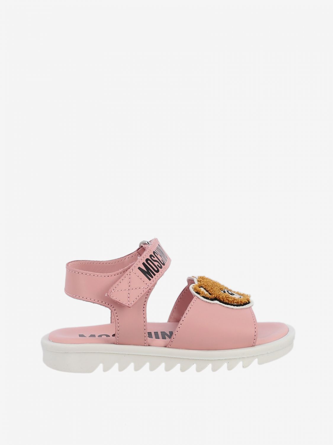 pink moschino shoes