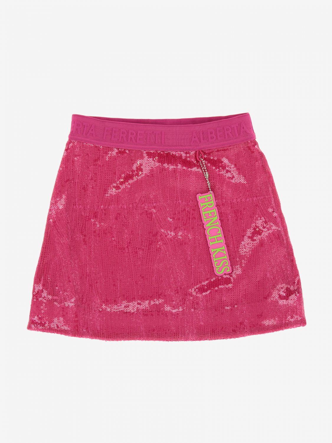 ALBERTA FERRETTI JUNIOR: Gonna di paillettes - Fuxia | Gonna Alberta  Ferretti Junior 022168 GIGLIO.COM