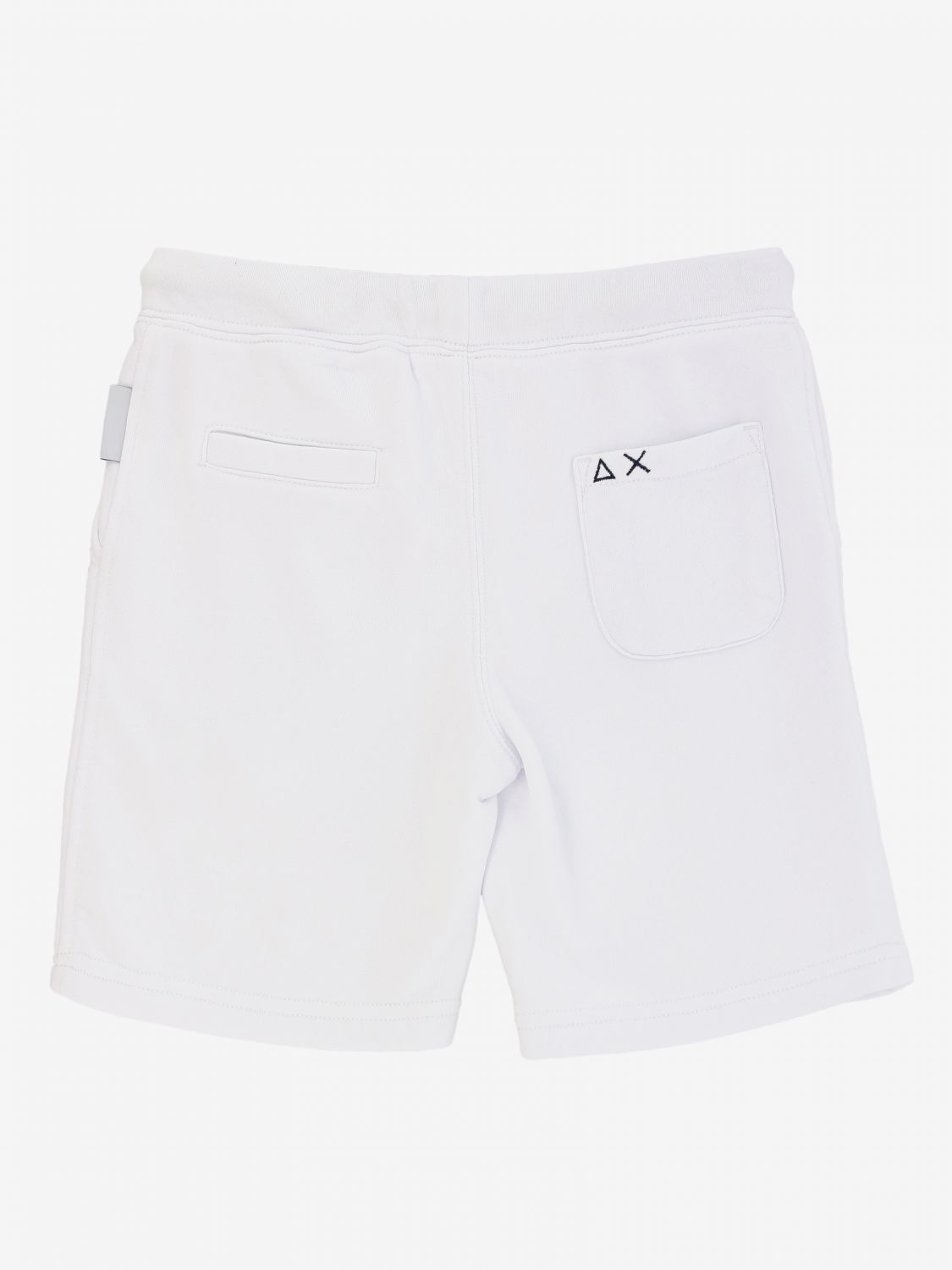 white jogging shorts