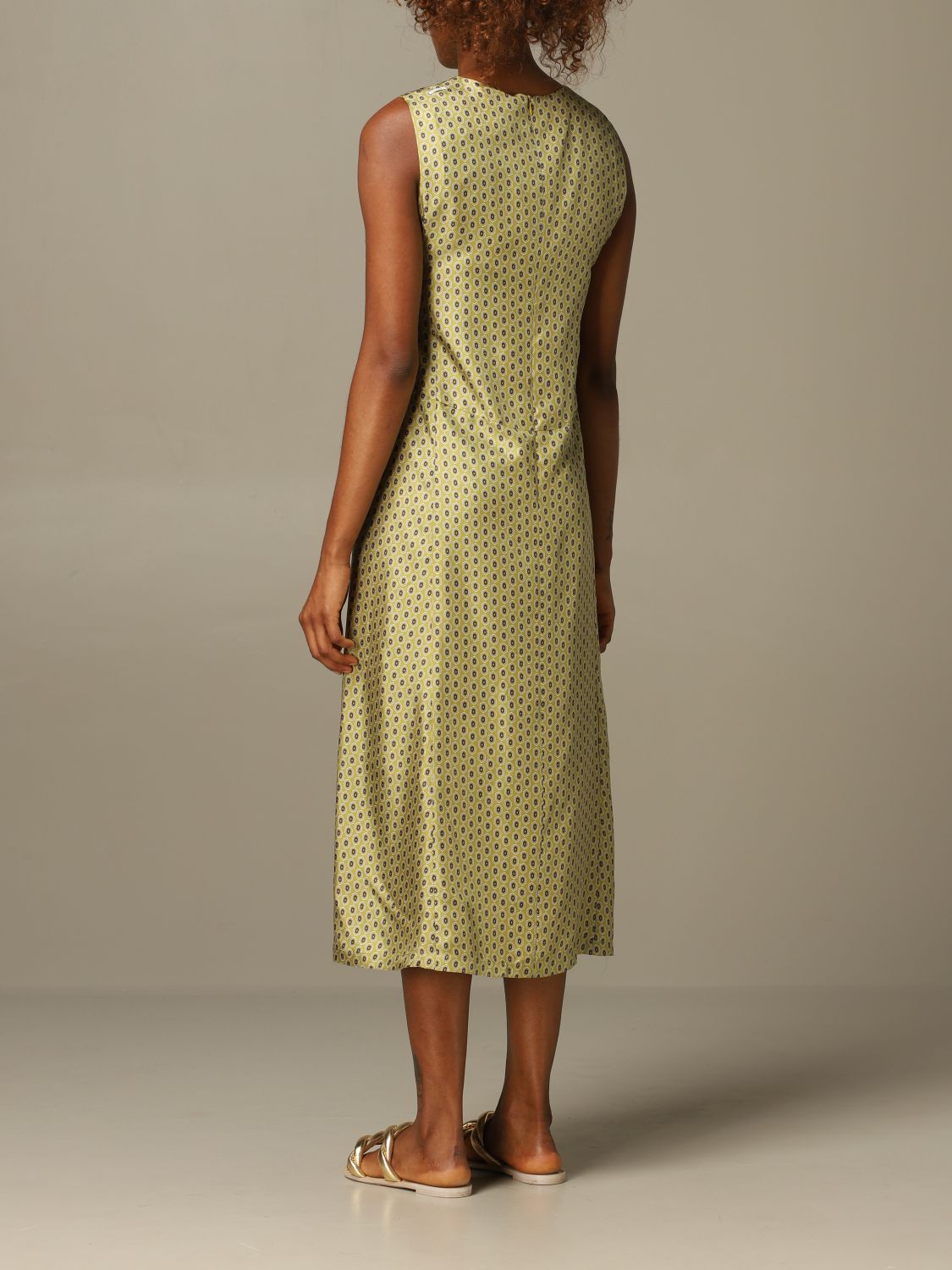 S MAX MARA: patterned dress - Fa01 | Dress S Max Mara 92210902600 ...