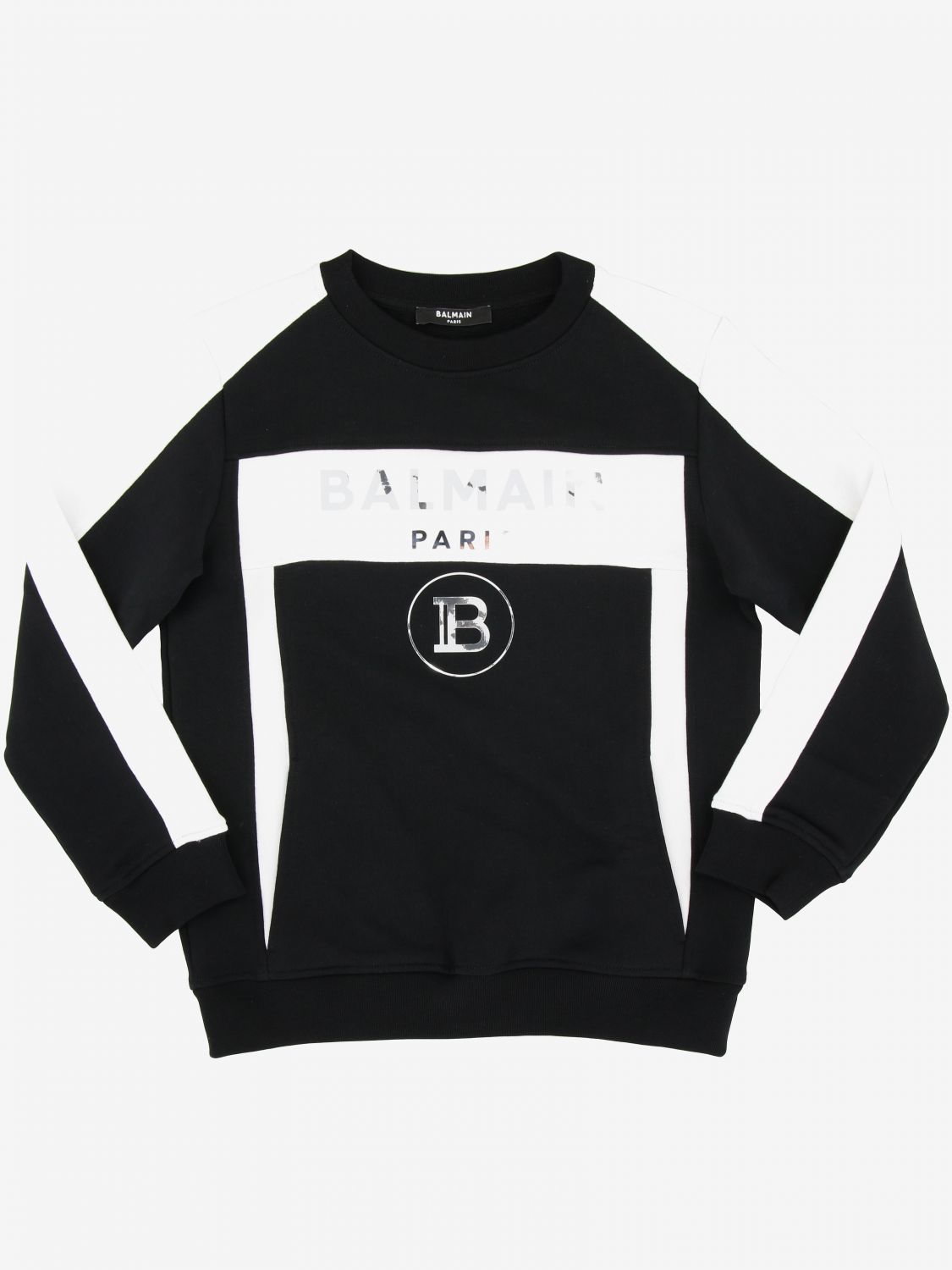 balmain sweatshirt black