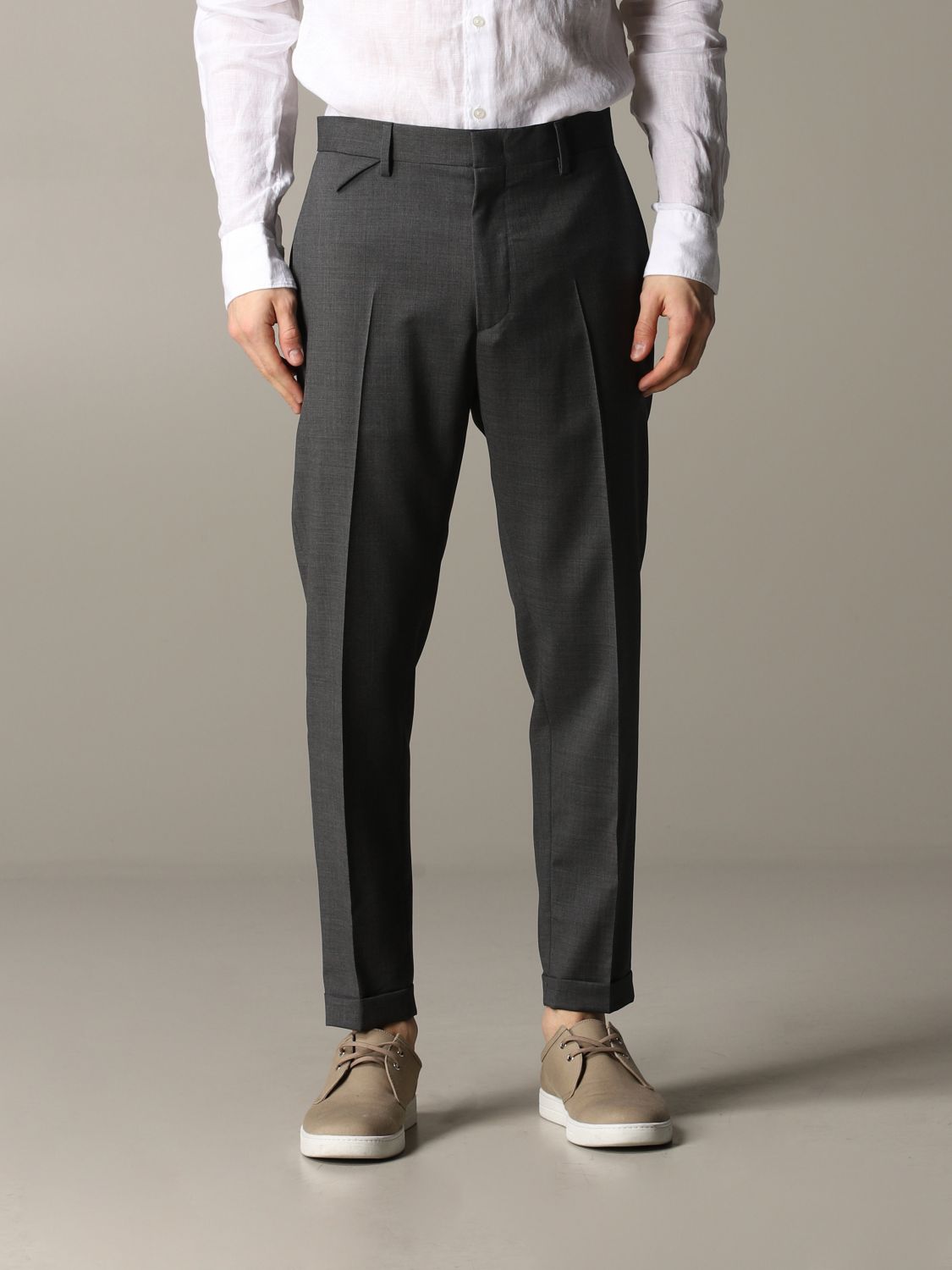 Low Brand Outlet: Pants men | Pants Low Brand Men Grey | Pants Low ...